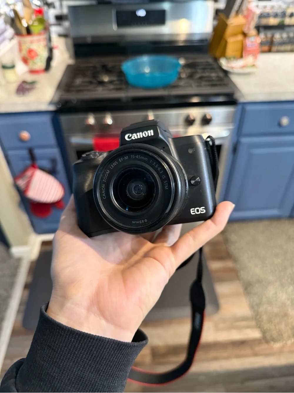 Canon EOS Digital Camera in Black